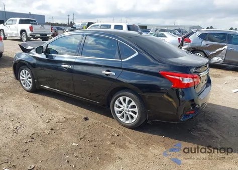 2019 Nissan Sentra Sv из США, поврежденный, VIN 3N1AB7AP4KL614013
